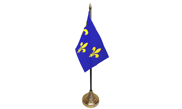 Ile-de-France Table Flags